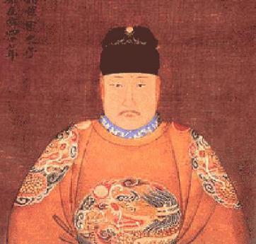 万历佩戴的明朝皇室帽子