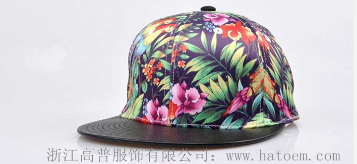 花纹平沿棒球帽_江浙沪嘻哈帽子工厂-半岛官方