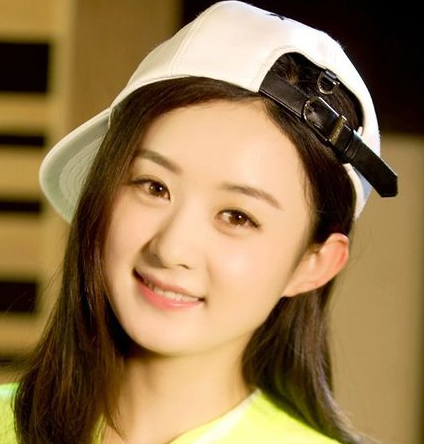 赵丽颖戴帽子图片