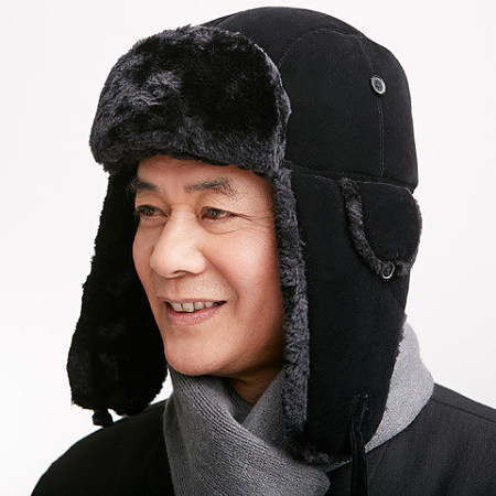 网购中老年人帽子